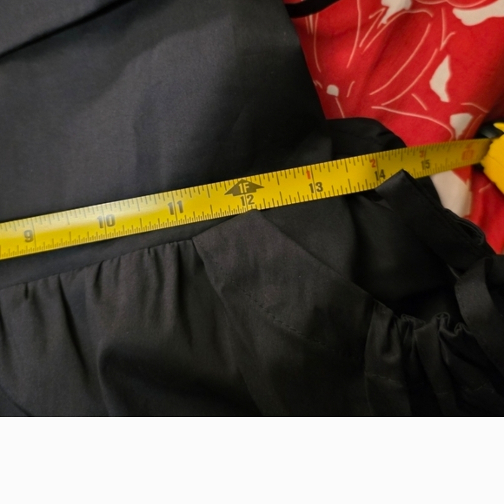 The Open Product Patch Pocket Shirring Dress Midi Strappy Backless Size 2 - Picture 10 of 10